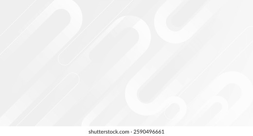 Abstract white background. Minimal geometric white light background abstract design.