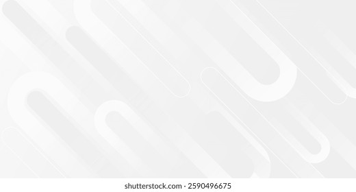 Abstract white background. Minimal geometric white light background abstract design.