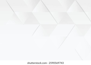 Abstract white background. Minimal geometric white light background abstract design.