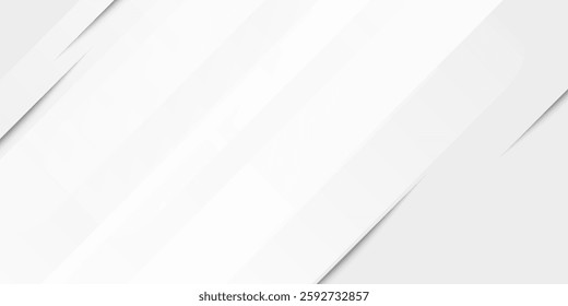Abstract white background. Minimal geometric white light background