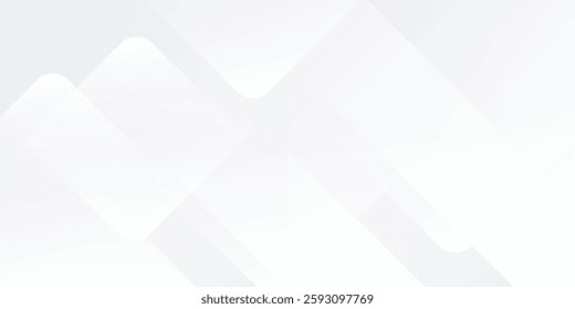 Abstract white background. Minimal geometric white light background abstract design.
