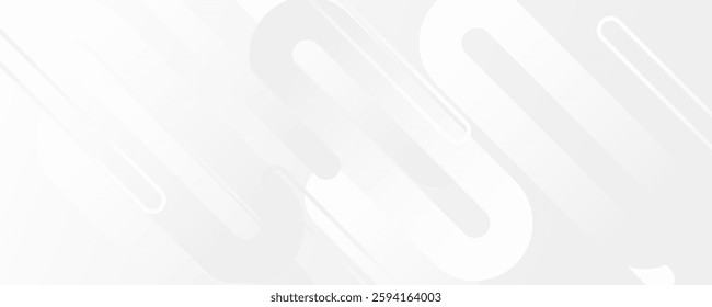 Abstract white background. Minimal geometric white light background abstract design. Vector Eps10