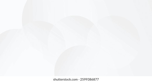 Abstract white background. Minimal geometric white light background vector