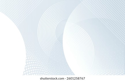 Abstract white background. Minimal geometric white light background 