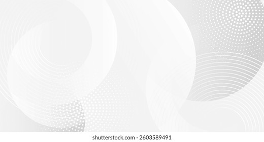 Abstract white background. Minimal geometric white light background abstract design.
