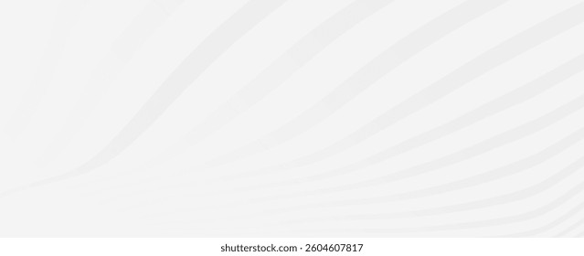 Abstract white background. Minimal geometric white light background abstract design.