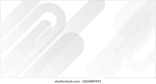 Abstract white background. Minimal geometric white light background 