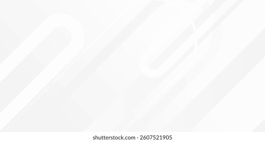 Abstract white background. Minimal geometric white light background abstract design.