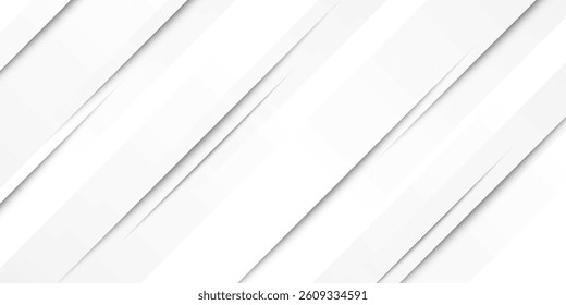Abstract white background. Minimal geometric white light background