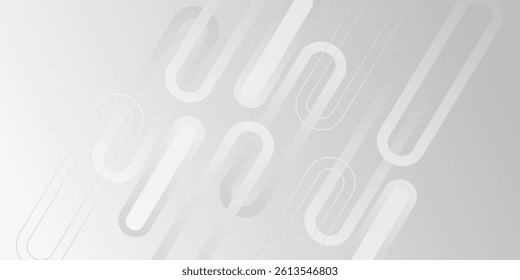 Abstract white background. Minimal geometric white light background abstract design. vector