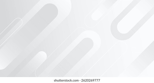 Abstract white background. Minimal geometric white light background abstract design.