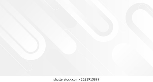 Abstract white background. Minimal geometric white light background abstract design. Vector Eps10