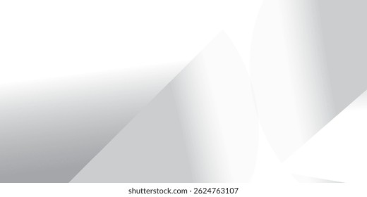 Abstract white background. Minimal geometric white light background
