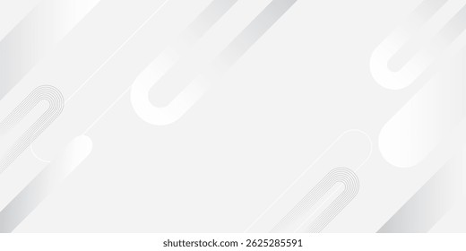 Abstractas fondo blanco. Diseño abstracto geométrico mínimo del fondo de la luz blanca.