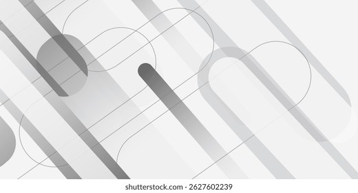 Abstract white background. Minimal geometric white light background abstract design.