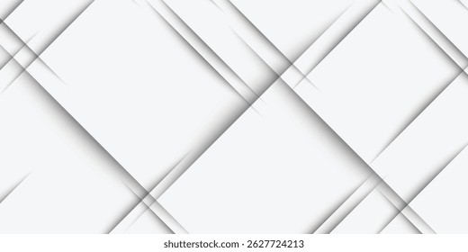 Abstractas fondo blanco. Fondo de luz blanca geométrica mínima moderno