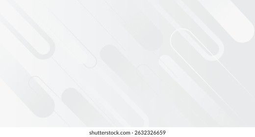 Abstract white background. Minimal geometric white light background abstract design.