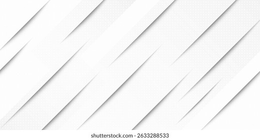 Abstract white background. Minimal geometric white light background