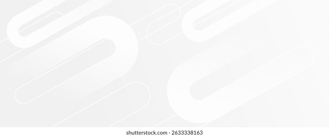 Abstract white background. Minimal geometric white light background abstract design. Suit for booklet, brochure, banner, poster, website, flyer, cover, corporate, backdrop. Vector illustration EPS 10