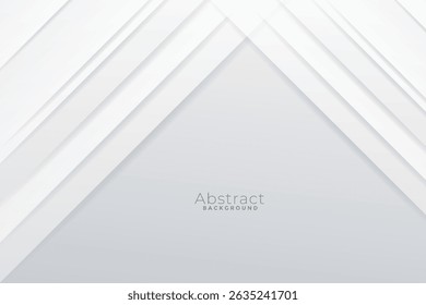Abstractas fondo blanco. Diseño abstracto geométrico mínimo del fondo de la luz blanca. Traje para el folleto, folleto, Anuncio, cartel, Sitio web, volante, cubierta, corporativo, telón de fondo. Ilustración vectorial