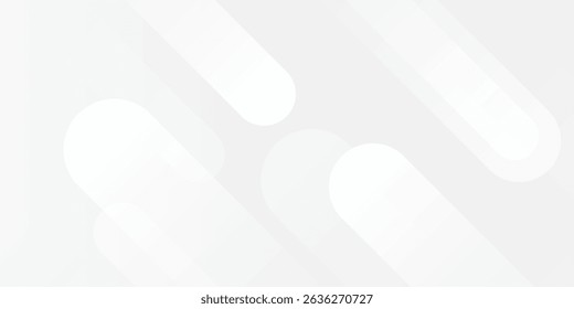 Abstract white background. Minimal geometric white light background abstract design.