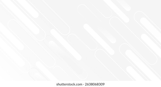 Abstract white background. Minimal geometric white light background simple modern abstract design