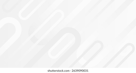 Abstract white background. Minimal geometric white light background abstract design.