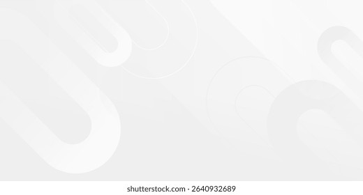 Abstract white background. Minimal geometric white light background abstract design.