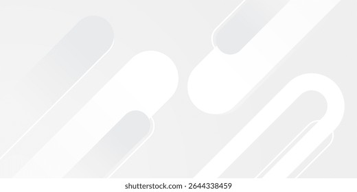 Abstractas fondo blanco. Diseño abstracto geométrico mínimo del fondo de la luz blanca. Traje para folleto, folleto, Anuncio. Ilustración vectorial eps 10