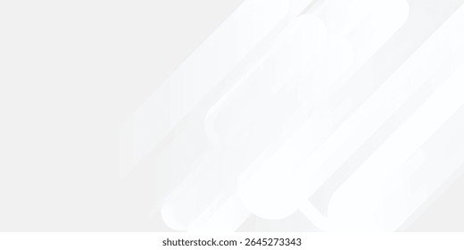 Abstract white background. Minimal geometric white light background abstract modern art