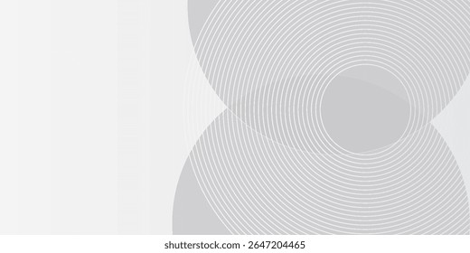 Abstract white background. Minimal geometric white light background abstract design.