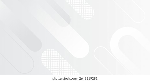 Abstractas fondo blanco. Diseño abstracto geométrico mínimo del fondo de la luz blanca.
