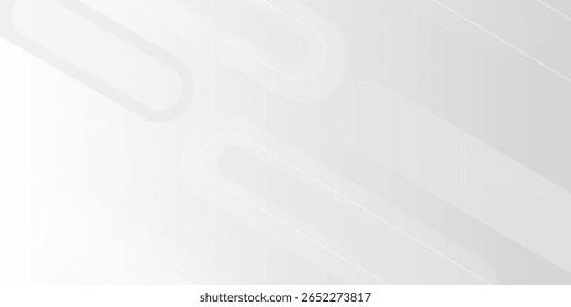 Abstract white background. Minimal geometric white light background abstract design.