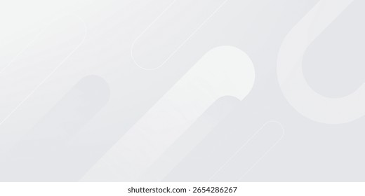 Abstractas fondo blanco. Diseño abstracto geométrico mínimo del fondo de la luz blanca. Traje para el folleto, folleto, Anuncio, cartel, Sitio web, volante, cubierta, corporativo, telón de fondo. Ilustración vectorial