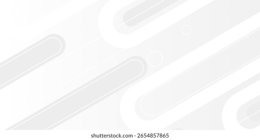 Abstract white background. Minimal geometric white light background abstract design.