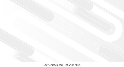 Abstractas fondo blanco. Diseño abstracto geométrico mínimo del fondo de la luz blanca.