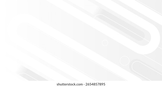 Abstrakter weißer Hintergrund. Minimale geometrische weißes Licht Hintergrund abstraktes Design.
