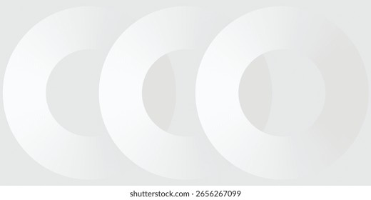 Abstract white background. Minimal geometric white light background abstract design.