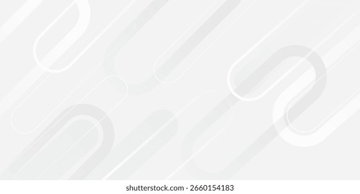 Abstract white background. Minimal geometric white light simple grey