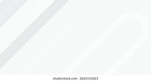 Abstract white background. Minimal geometric white light background abstract design.