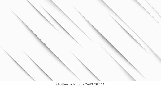 Abstract white background. Minimal geometric white light background. modern