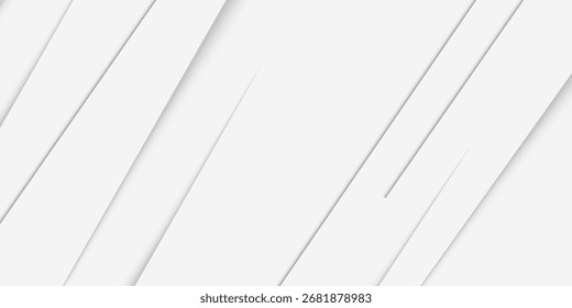 Fundo branco abstrato. Mínimo geométrico branco luz fundo.Vetor ilustração