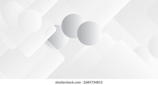 Abstract white background. Minimal geometric white light background abstract design.
