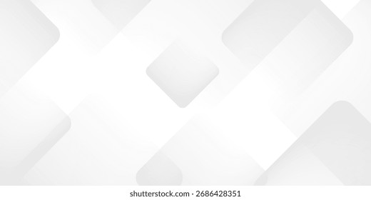Abstract white background. Minimal geometric white light background abstract design.
