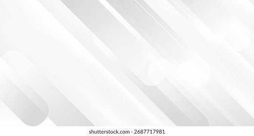 Abstract white background. Minimal geometric white light background abstract design.