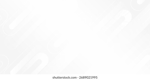 Abstract white background. Minimal geometric white light background simple abstract modern
