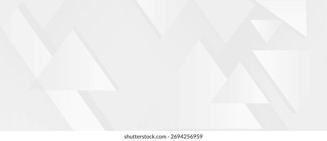 Abstract white background. Minimal geometric white light background abstract design.