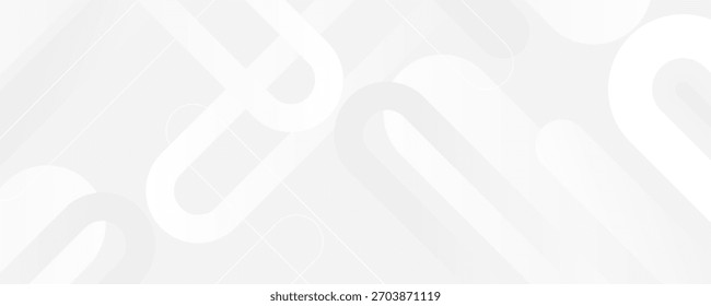 Abstractas fondo blanco. Diseño abstracto geométrico mínimo del fondo de la luz blanca. Ilustración vectorial,
