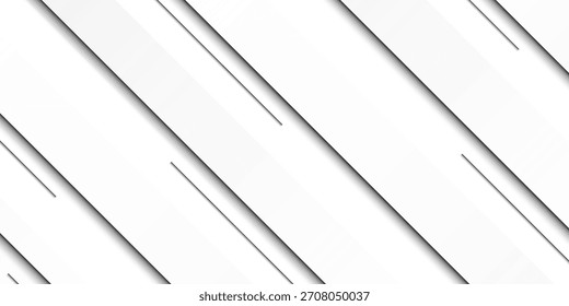 Abstract white background. Minimal geometric white light background