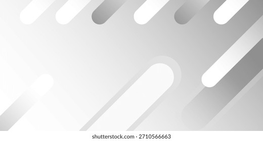 Abstract white background. Minimal geometric white light background abstract design. Suit for booklet, brochure, banner, poster, website, flyer, cover, corporate, backdrop. Vector illustration